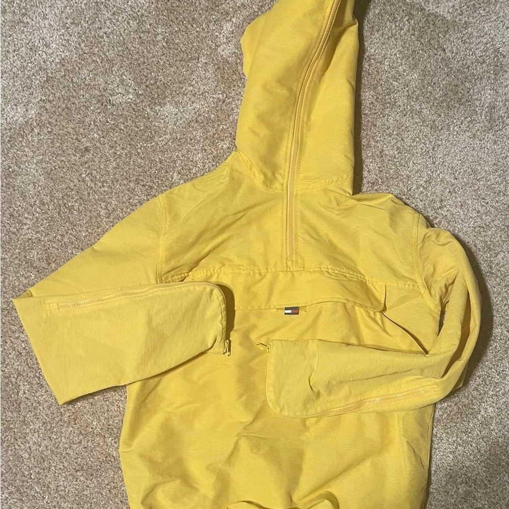 Tommy Hilfiger (Tommy Girl) Yellow Full-Zip Rain Jacket